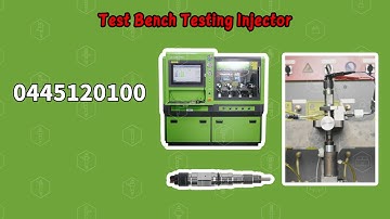 【7-3】How to Test the #0445120100 Injector on a Test Bench