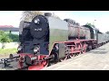 Polish steam locomotive pt47 65 route grodzisk wlkp  poznan main railway station