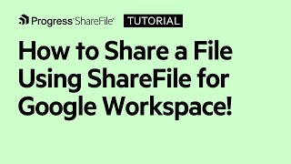 How to share a file using ShareFile for Google Workspace! screenshot 3