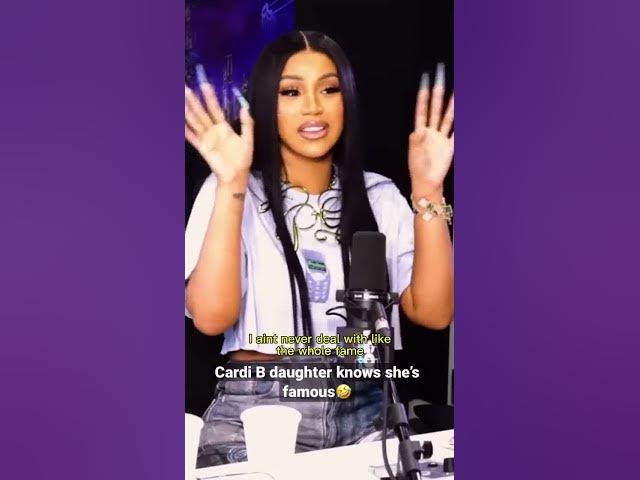 Cardi B funniest interview #cardib #daughter #interview #music #wap