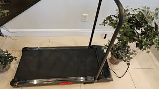 Unboxing SUOUER Walking Pad Treadmill V300 With Handle
