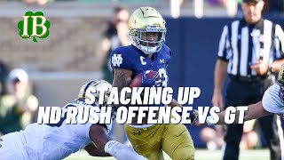 Stacking Up - Notre Dame Run Offense vs Georgia Tech Run Defense