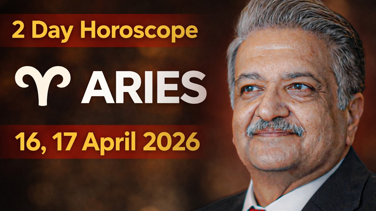 Ajmal Rahi Aries Weekly Horoscope | 16, 17 April 2026 | Syed M Ajmal Rahim - YouTube