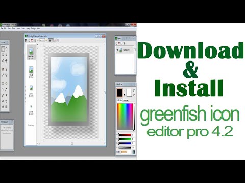 How to Download and Install Greenfish Icon Editor.