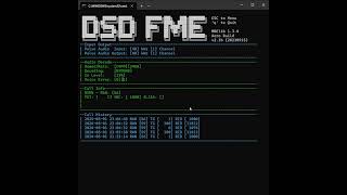 [CC] Scrambled Signals Experiment with DSD-FME on Windows