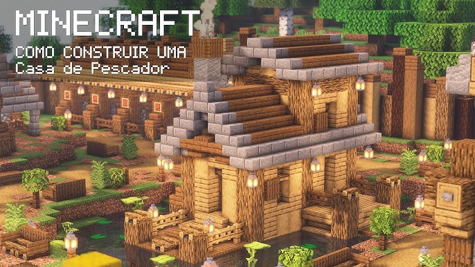 Minecraft - Como Fazer Uma Vila Medieval - Casa Incial