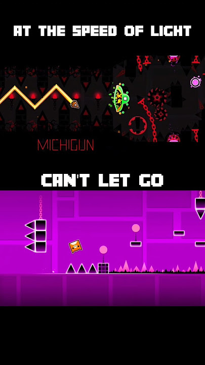 [MASHUP] At the Speed of Light   Can't Let Go | Geometry Dash 2.2 #shorts