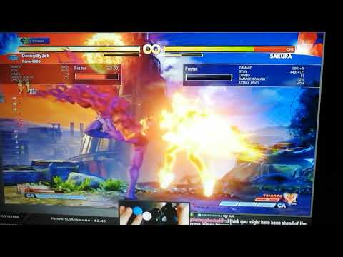 SFVCES5 Automattock's Go To Gill V Trigger 1 Activation Corner Carry Combo
