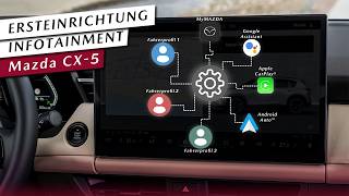 Mazda CX-5 2026: Profile anlegen / Google KI / Online Dienste / Apple Carplay Android Auto