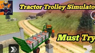 REAL TRACTOR TROLLEY SIMULATOR GAME| SMOOTH GRAPHICS| MUST WATCH screenshot 4