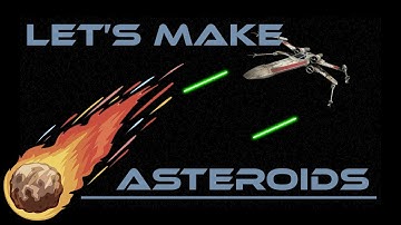 I Recreated Asteroids In 1 Hour