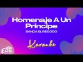 Banda El Recodo - Homenaje A Un Principe (Versión Karaoke)