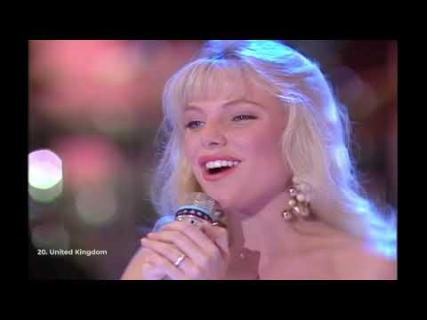 United Kingdom 🇬🇧 - Eurovision 1991 - Samantha Janus - A message to your heart