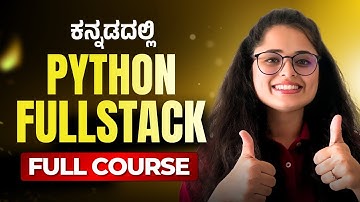 Python Full Stack for Beginners (Full Course) | Programming Tutorial in Kannada | MicroDegree
