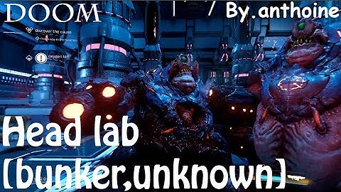 Doom SnapMap - Head lab [bunker,unknown]