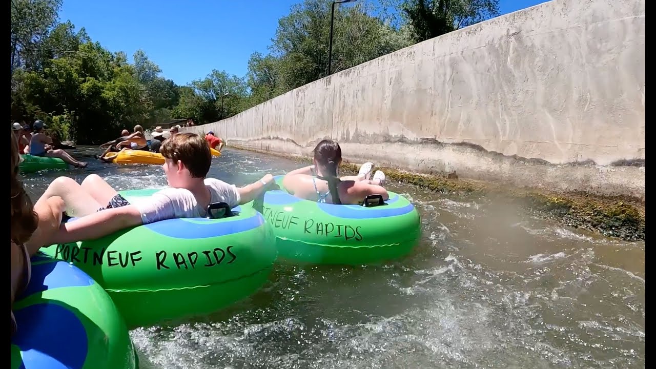 First run down the river in Lava Hot Springs, Idaho for 2025.