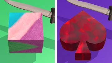 Soap Cutting - Very satisfying and relaxing ASMR slicing game LVR51