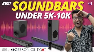 Best Soundbar Under 5000 to 10000   Top Budget Soundbar with Subwoofer  JBL, Samsung...
