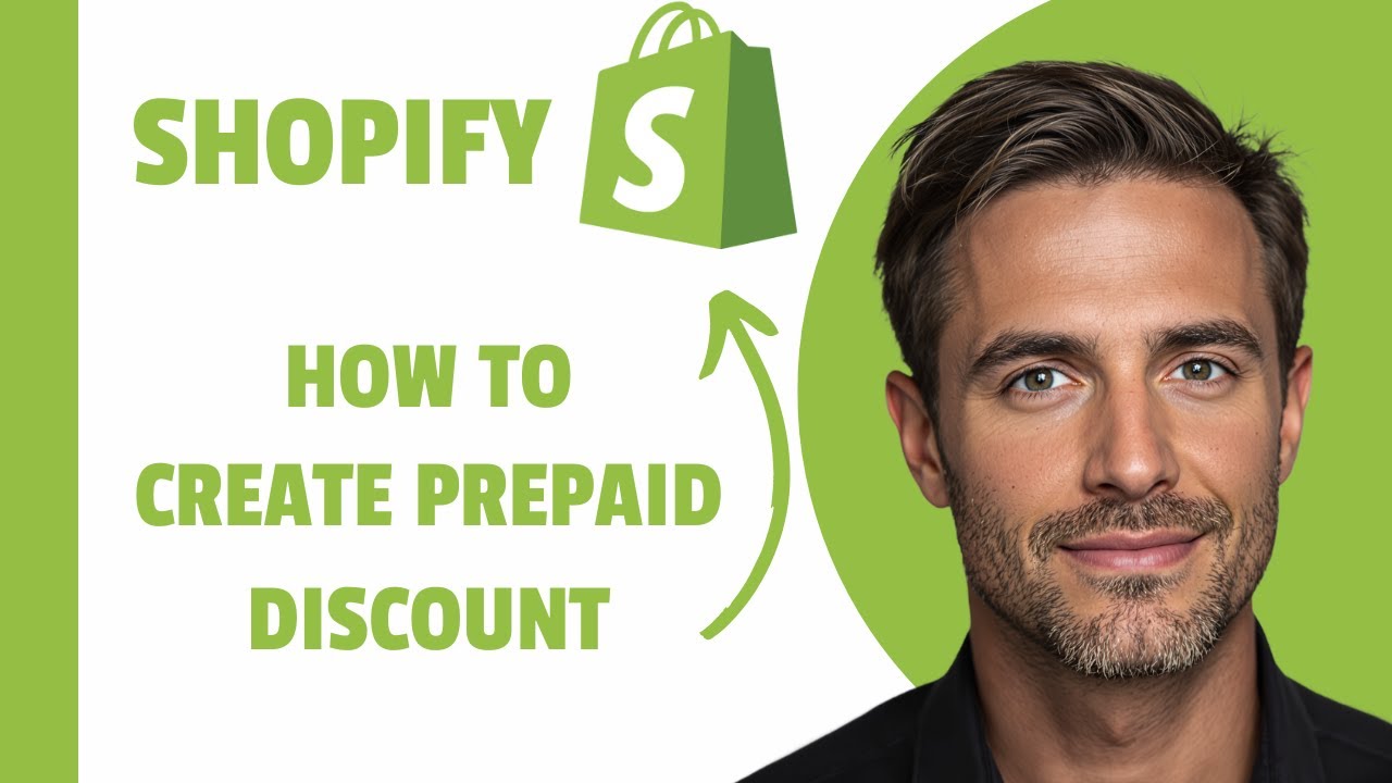 How to Create Prepaid Discount on Shopify (2025) - YouTube
