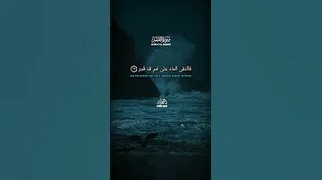 فدعا ربه أني مغلوب فانتصر أحمدـبدر 