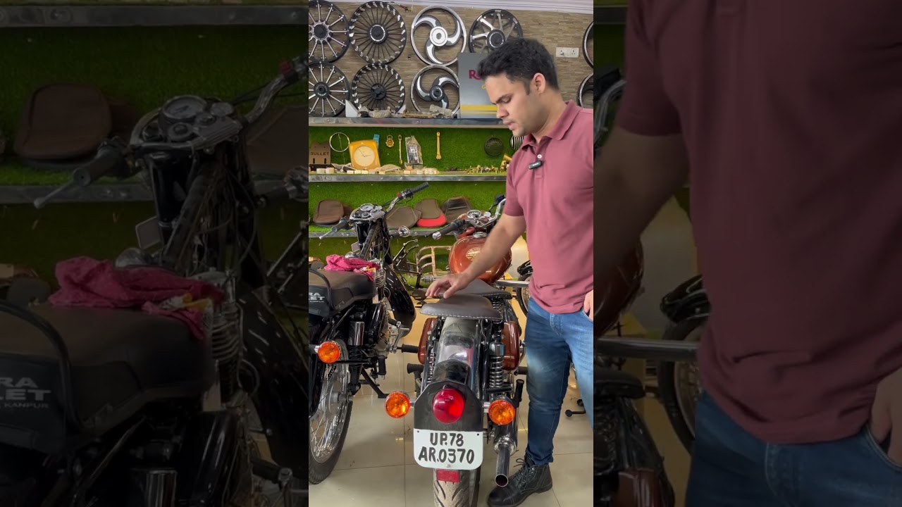 जानिए OLD BULLET RESTORATION ❤️ में आख़िर कितना खर्च आता है | #bullet #trending #bullet350 #bullet