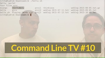 Command Line TV #10: Shell scripts