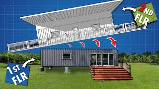 I'm Building a SECOND FLOOR Addition To My Container Home! by Think Outside The Container 31,115 views 2 weeks ago 25 minutes