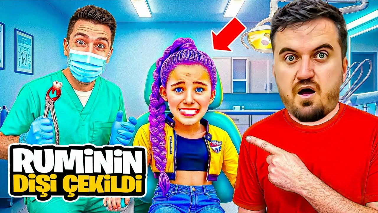 ELİF RUMİNİN DİŞİ AĞRIYOR ‼️ EYVAH DİŞİ DÜŞTÜ KORKTU !! 