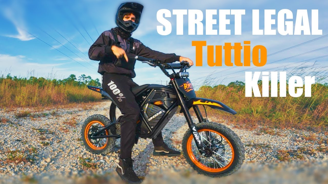 Street Legal Ebike Tuttio Killer Windone RM7 review YouTube