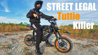 Street Legal Ebike Tuttio Killer Windone RM7 review