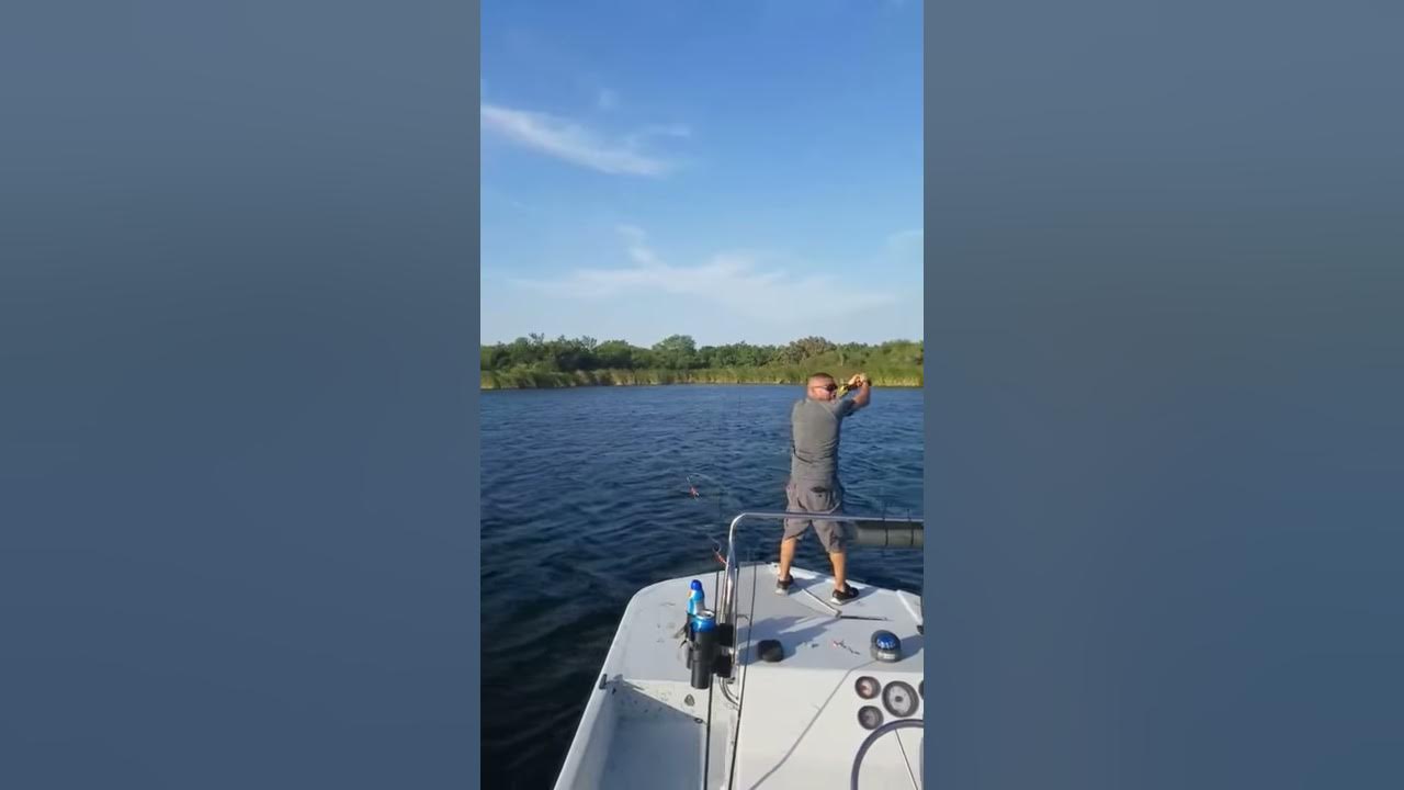 Fishing at La Joya lake YouTube