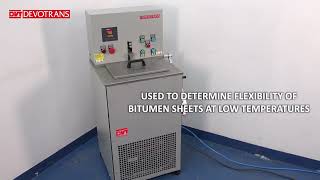 COLD BENDING TESTER FOR BITUMEN SHEETS DVT SYE