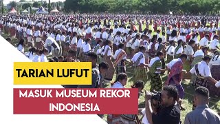 Keren! Tarian Lufut Asal Kupang Masuk Museum Rekor Indonesia (MURI)