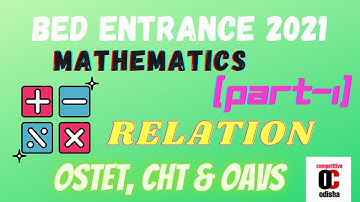 BED ENTRANCE 2021 || RELATION & FUNCTION (Part-1) || MATHEMATICS PREVIOUS YEARS QUESTION SOLVED ||