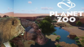Simulating the African Savanna in Planet Zoo!