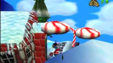 Gex 3 100% PS Speedrun Guide: Holiday Broadcasting [1/12]