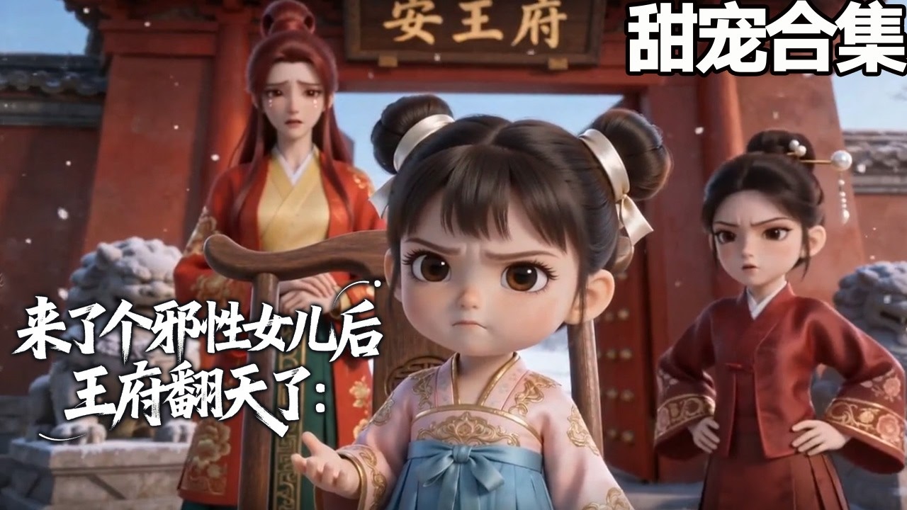 魔童上门逼爹升天：遗产不给我，送你坟头长草！来了个邪性女儿后王府翻天了