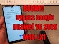 BOOM!!! Huawei Y6 2019 MRD-LX1.Remove Google Account,Bypass FRP.