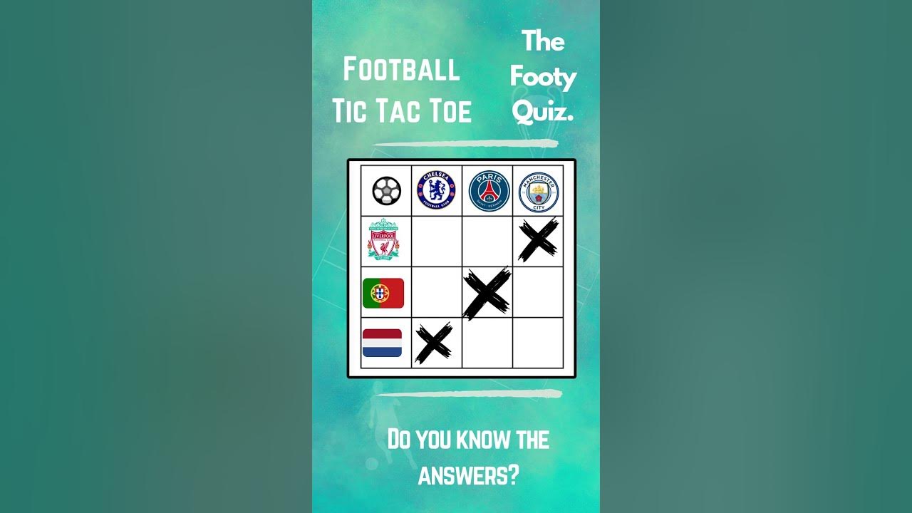  ultimate football tic tac toe challenge who will claim victory
