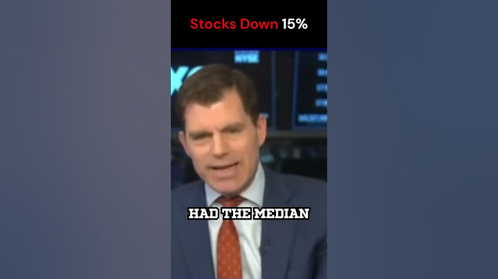 Stocks Down 15%