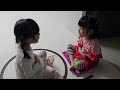 [딸쌍둥이 인생 47개월차] 어린이집 놀이