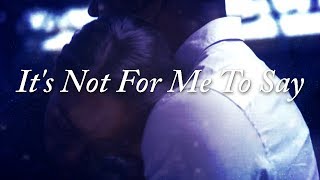 It&#39;s Not For Me To Say | Barry Manilow Karaoke