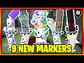 How to get the 9 NEW MARKERS + BADGES in FIND THE MARKERS || Roblox