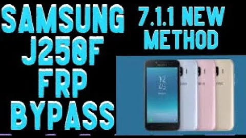 Samsung j2 pro J250f frp bypass new method 100% Done |android 7.1.1|