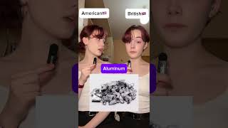 American English 🇺🇸 x British English 🇬🇧 #LearnEnglish #English #SpeakEnglish #StudyEnglish