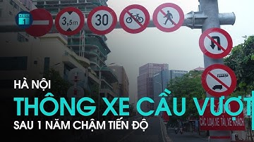 Cầu vượt chữ C đầu tiên ở Hà Nội thông xe sau nhiều lần lỡ hẹn | VTC1