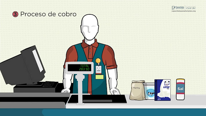 Curso Cajero de tienda autoservicio #5 Proceso general del cajero