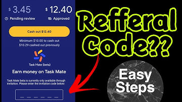 Google"TaskMate" Refferal/invitation Code?🤑 Solutions of Problems 🔥 Online Earn by Google