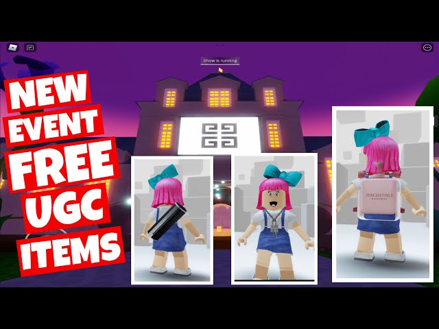 Ivy on X: The first #Roblox UGC item is out! Sorta. The buy