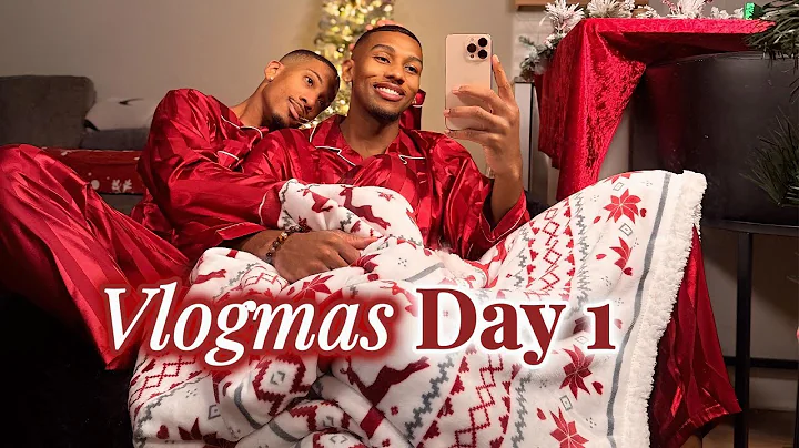 VLOGMAS DAY 1 | Decorating Our New Home Together 🎄✨